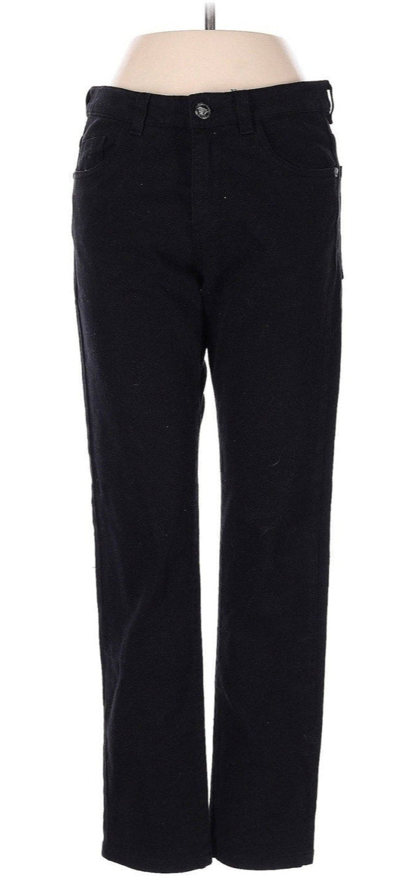 Young Versace Women’s Black Straight-Leg Jeans – 27 x 26.5