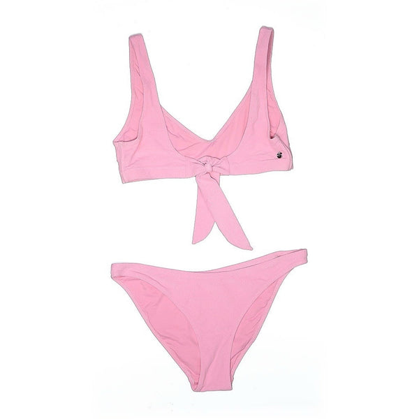 Understatement Women’s Scoop Bikini Set – Candy Pink (Medium)