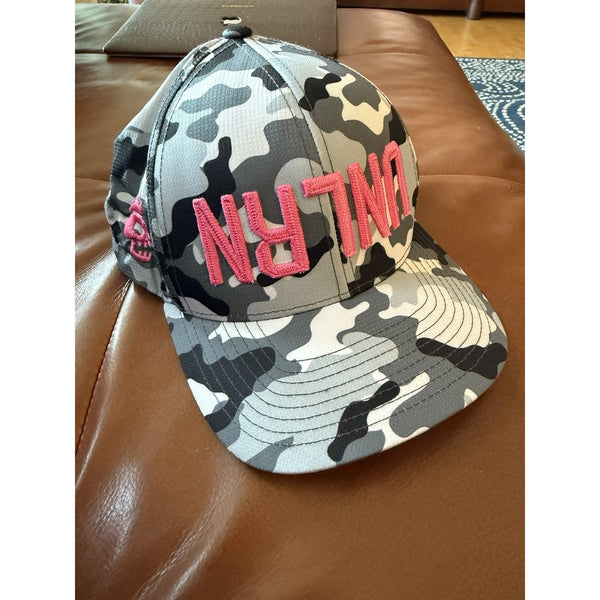 TGU X g/fore Green Camo Baseball Hat Great Unlearn Grey Pink