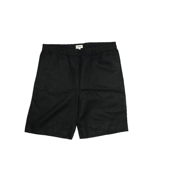 NWT Monos Women's Algarve Black Unisex Shorts, Washed Linen, Size XXL
