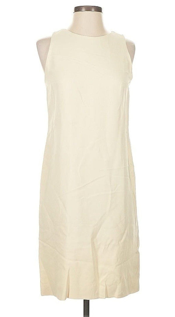 Ralph Lauren Women's purple label white sleeveless shift dress 4