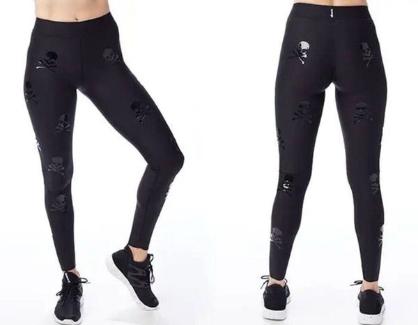 Ultracor Women's x SoulCycle Skull Leggings Black, Size Medium