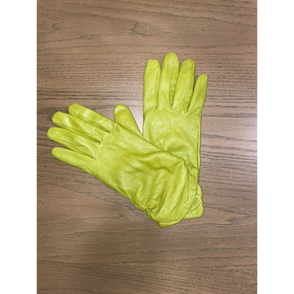 Preston& York Leather Gloves Size XLarge Vintage Green 100% Lined Polyester 🔥