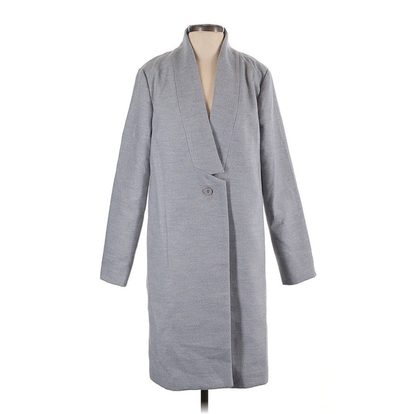 The Fifth Label Women's Grey Go-To Long Peacoat – Size Small
