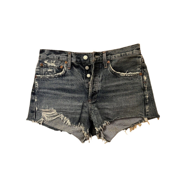 Agolde Parker Cut Off Denim Shorts Size 26