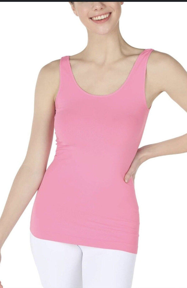 Nikibiki Women's Barbie Pink Seamless Sleeveless Tank Top - One Size