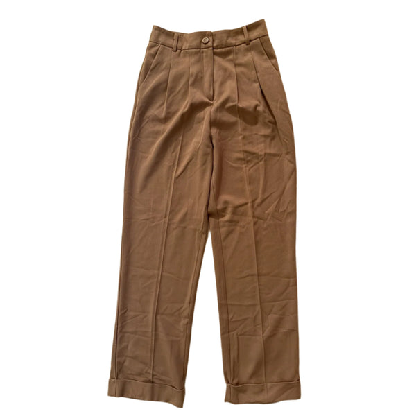 The Balt Women's Grace Dusty Tan Dress Pants Trousers Medium