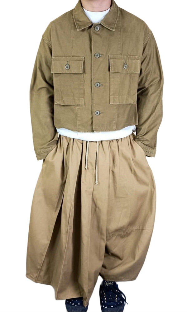 Spick and Span Women’s Japan Military Cropped Jacket – Khaki Green XS - Medium