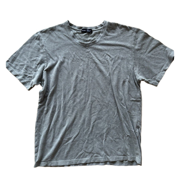 Wetheknot Women's Short Sleeve Knot Crewneck T-Shirt Grey Large