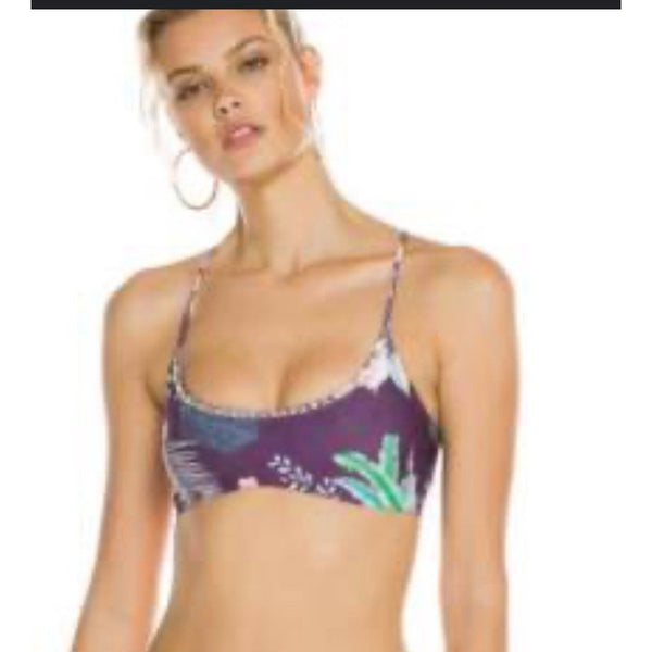 NWT Agua Bendita Women’s Wisteria Bikini – Lilou Top, Size Medium
