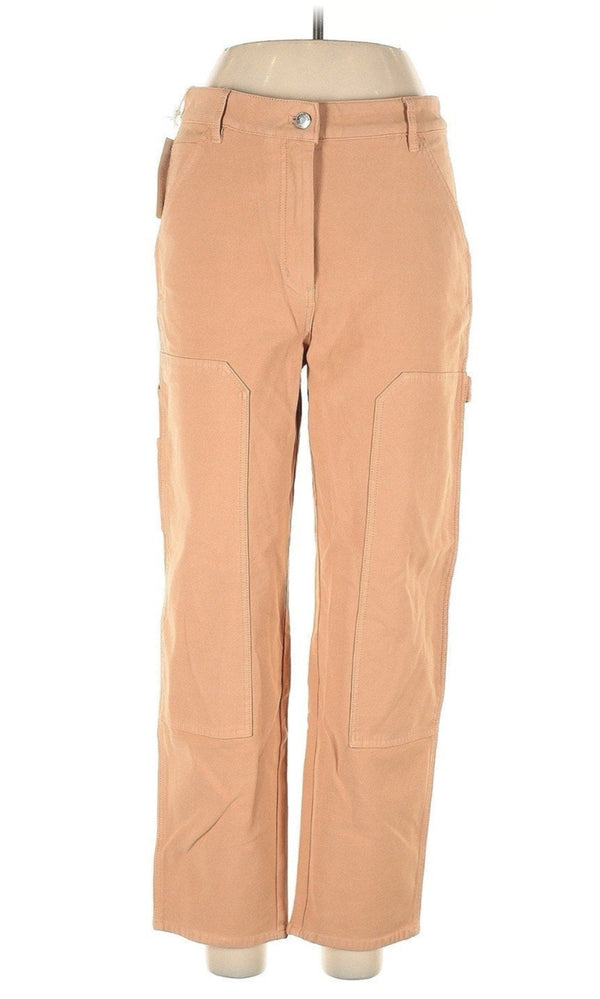 NWT Aritzia Wilfred Women's Brennan Utility Pants – Cream Tan, Size 10