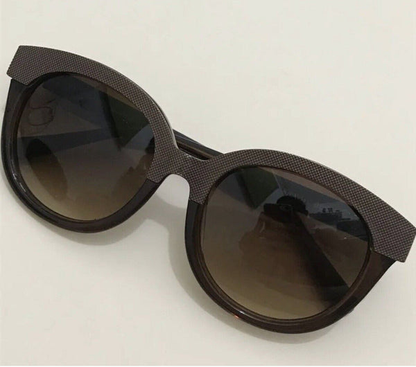 Lenny Kravitz Unisex Round Brown Tan Sunglasses by Chili Beans