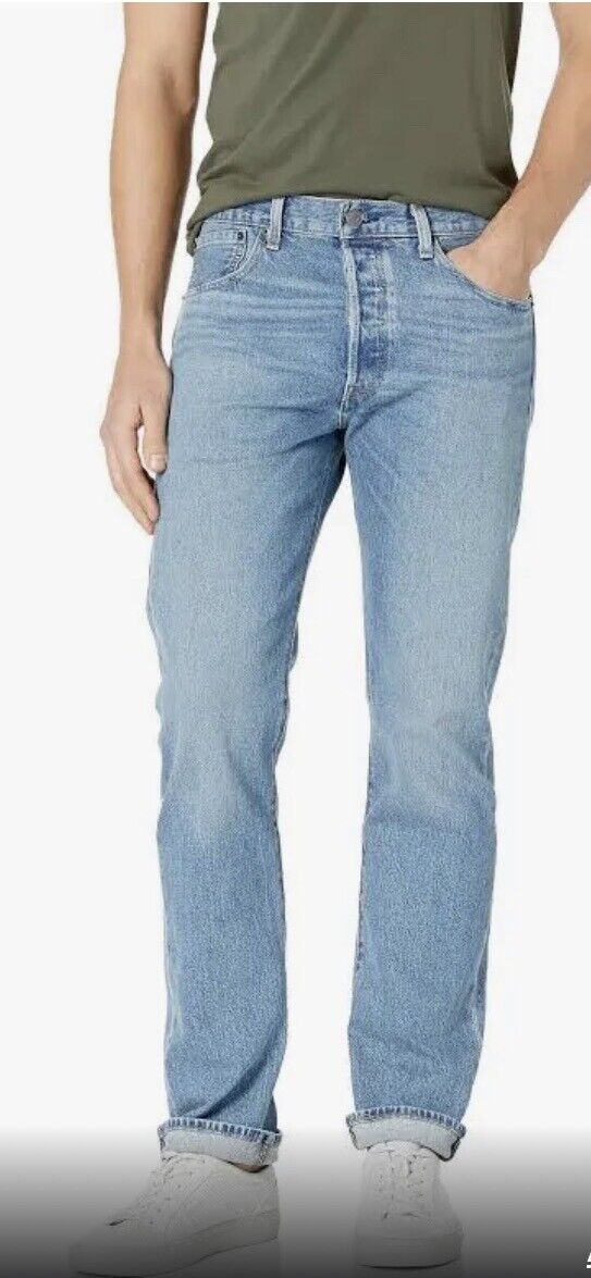 Levi's Men's 501 Original Fit Jeans - Blue, Size W30 L32