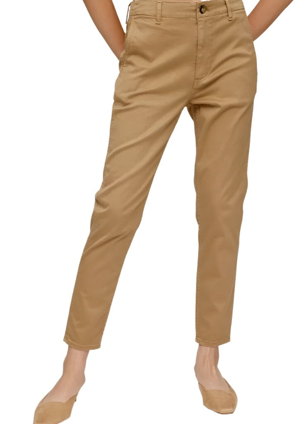 MOUSSY Women's Vintage Ansley Tan Beige Chino Pants - Beige, Size 26