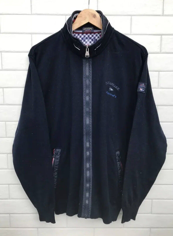 Paul & Shark Men's The Admirals Collection Sweatshirt Cardigan Jacket Navy Size M