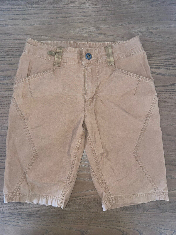 Patagonia Worn Wear Bermuda Shorts Women Size 28 Tan