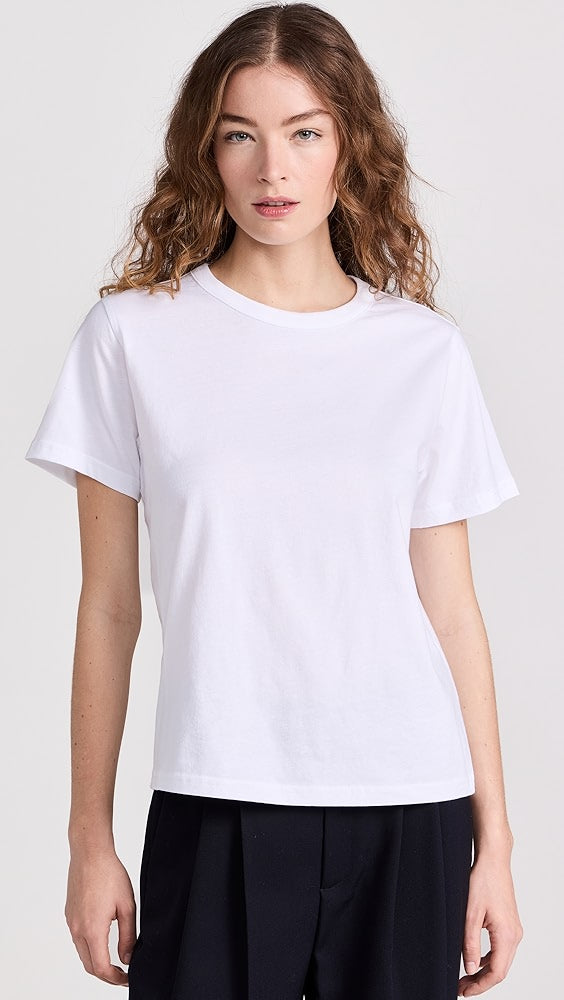 Sold out NYC The Perfect Tee White Short Sleeve Cotton Small